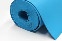 Viton® Rubber Sheeting - Blue Food Quality